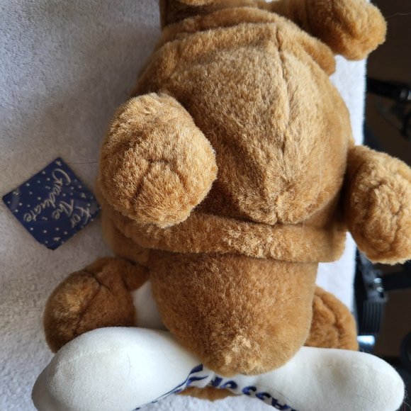 Carlton Cards Plush Bulldog with bone Class of 2000 With Tags see pictures - Picture 4 of 10